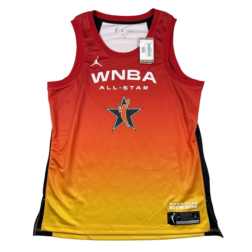 NEW‎ Jordan WNBA Jersey Mens XL Caitlin Clark 2024 All-Star Swingman 22
